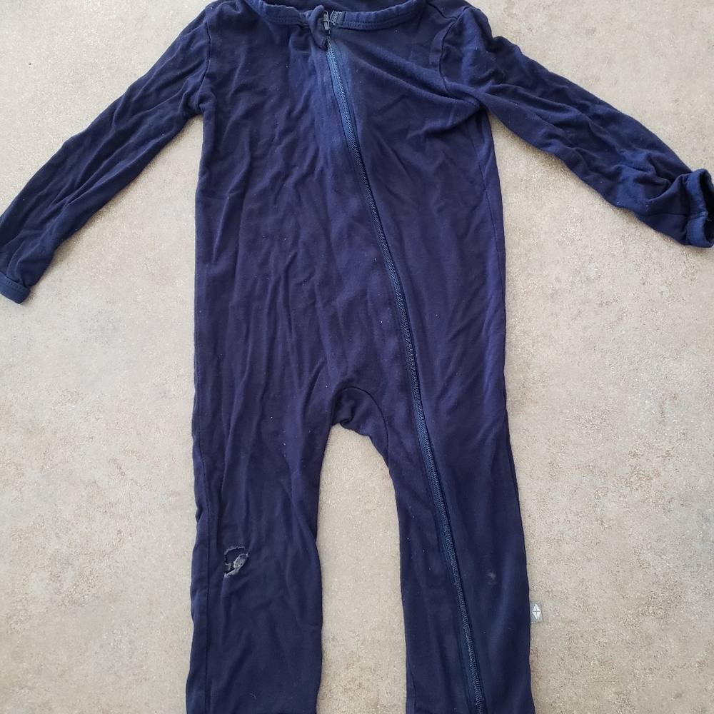 12-18 month navy Kyte Romper